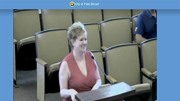 HARC’s CEO Dr. Jenna LeComte-Hinely reports on the Path of Life/Coachella Valley Housing First 1st year results at the Palm Desert City Council Meeting on October 11, 2018.