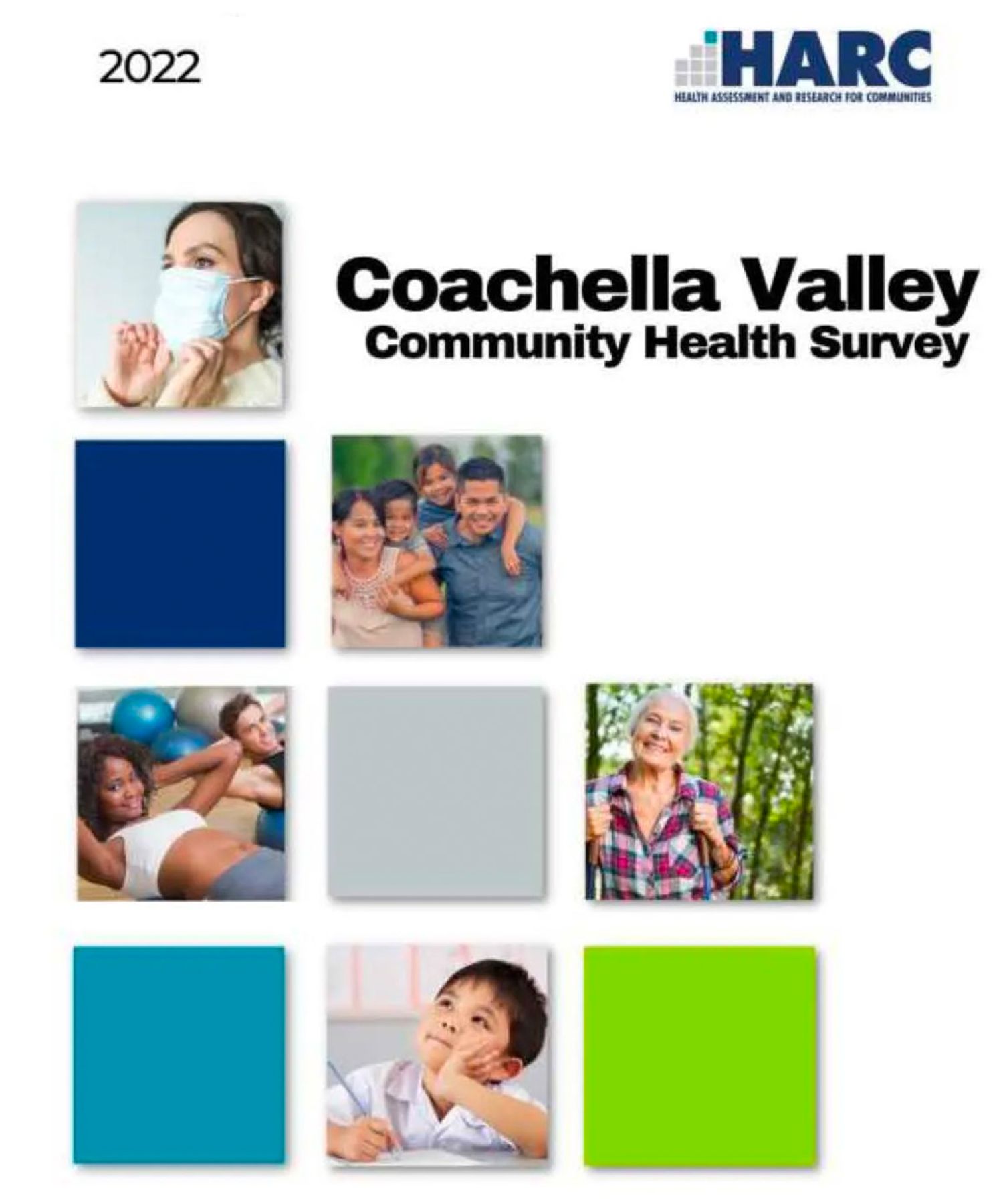 report cover of HARC's 2022 Coachella Valley Community Health Survey