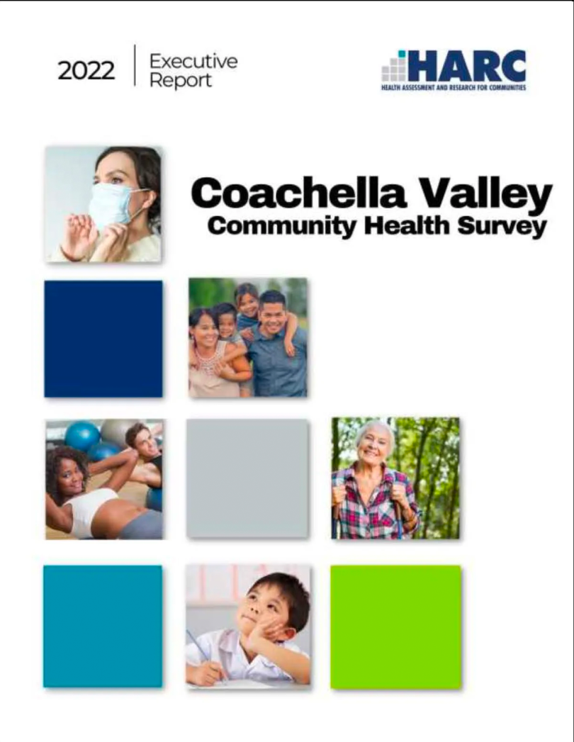 2022 Coachella Valley Community Health Survey report cover